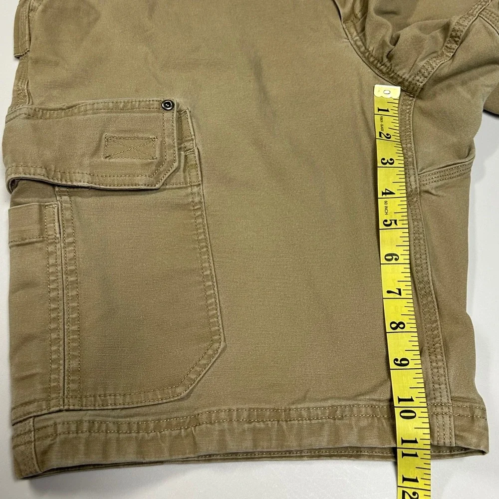 Duluth Trading Co Flex Fire Hose Cargo Shorts Mens 38 11